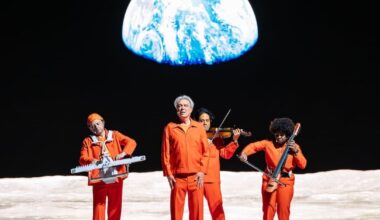 David Byrne Burns Down the House in Brisbane to Kick off Tour