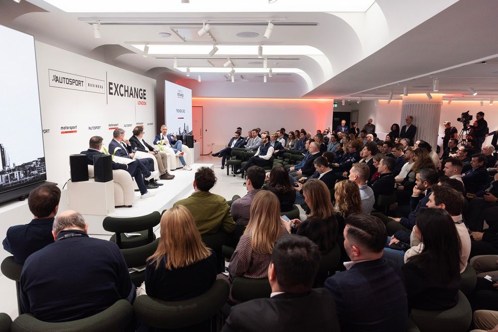 David Croft, Sky Sports F1 Commentator, Graeme Lowdon, Team Principal, Cadillac Formula 1 Team, Nikolas Tombazis, Single-Seater Director, FIA, Jim DeLorenzo, Global Head of Sports, Apple