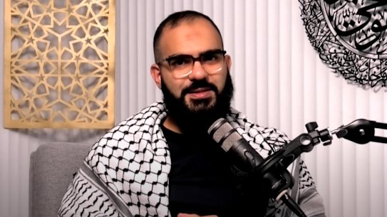Mohammed Alwahwah, a relative of Hizb ut-Tahrir Australia founder Ismail Alwahwah. He is the administrator of the Stand4Palestine WhatsApp group.