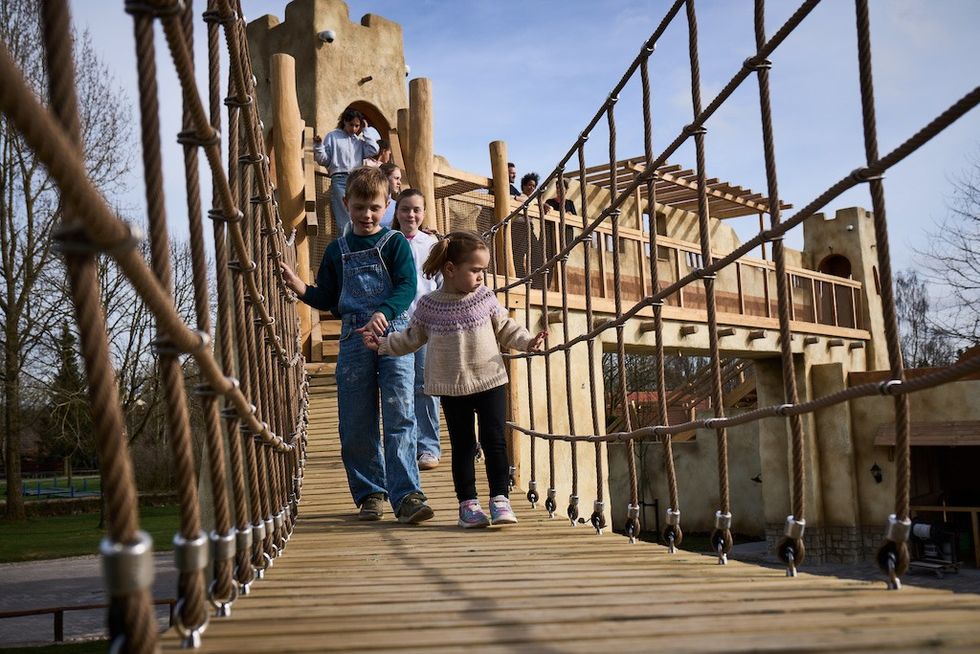 Djurs Sommerland kids at Camino del Sol