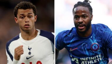 Brennan Johnson to Crystal Palace from Tottenham Hotspur, Joel Ordonez to Liverpool, Raheem Sterling