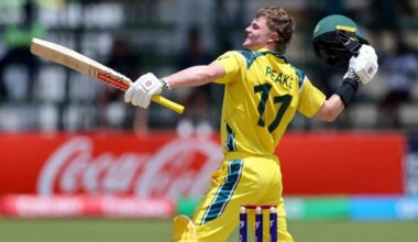 Australia Under 19 World Cup live scores vs West Indies, Ollie Peake hundred, Super Sixes, Nitesh Samuel tournament average, scorecard, latest news