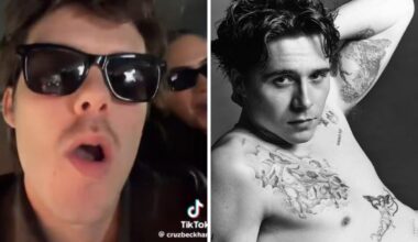Brooklyn Beckham slammed by brother Cruz in thinly-veiled TikTok video amid family feud