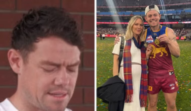 Lachie Neale separates from wife Jules and stands down as Brisbane Lions captain