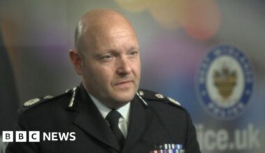 Minister 'horrified' West Midlands Police chief still in job