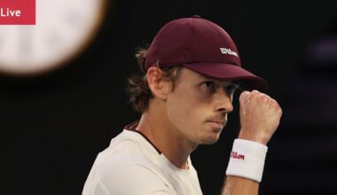 Aryna Sabalenka v Anastasia Potapova, Carlos Alcaraz v Corentin Moutet, Coco Gauff v Hailey Baptiste, Daniil Medvedev v Fabian Maroszan, Alexander Zverev v Cameron Norrie, Frances Tiafoe v Alex de Minaur, day 6 scores, schedule, draw, times, how to watch