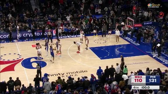 Embiid, George lead 76ers to a 131-110 win over Wizards, who acquire Trae Young in trade with Hawks