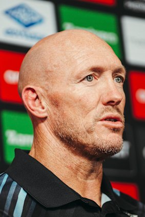 Sharks coach Craig Fitzgibbon.