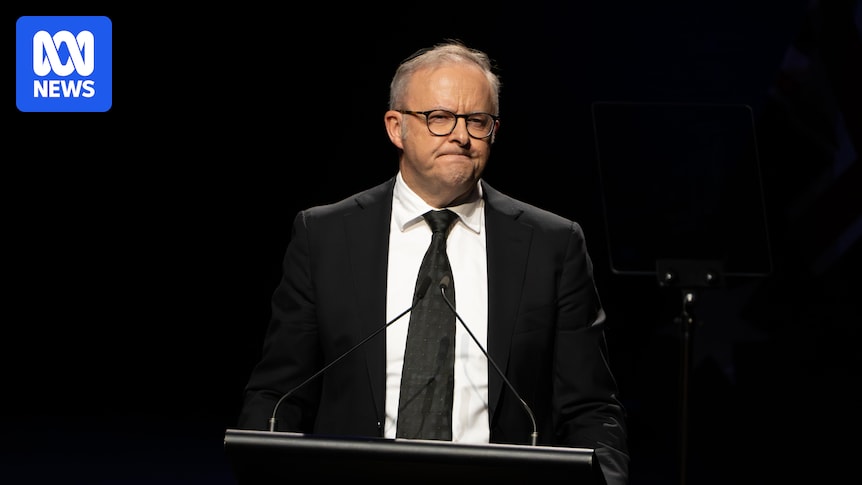 Anthony Albanese apologises for being unable to protect the victims of the Bondi attack