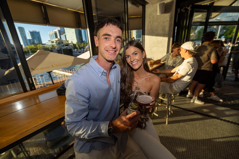 Louise O'Donnell and Jason Campbell are looking forward to spending more time together in the new year…. as well as getting their permanent residency! 