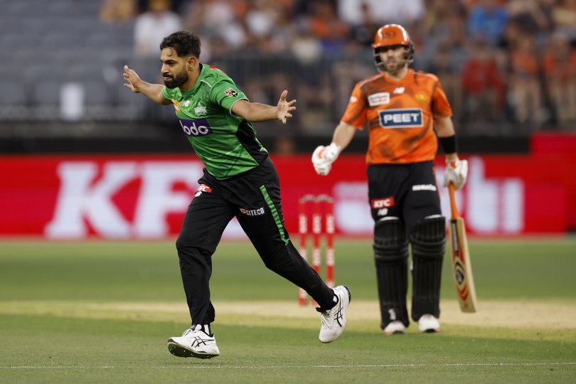 Haris Rauf grabbed three wickets in a flash.