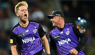 Hobart Hurricanes vs Adelaide Strikers match wrap, Mitch Owen, Nathan Ellis, match centre, teams, videos, highlights, Tabraiz Shamsi, Tim Ward