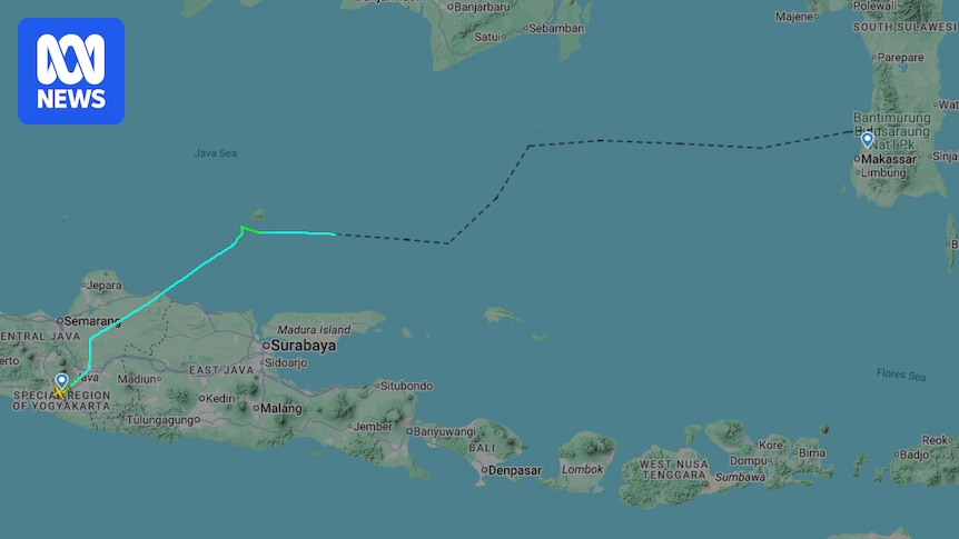 Indonesian flight goes missing with 11 on board