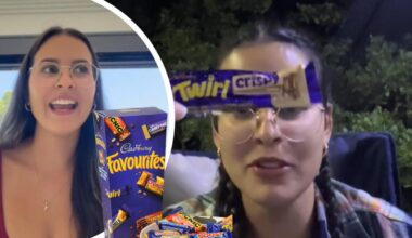 Cadbury Favourites: WA woman goes viral on TikTok mystified by chocolate wrappers filled with ‘weird’ paper