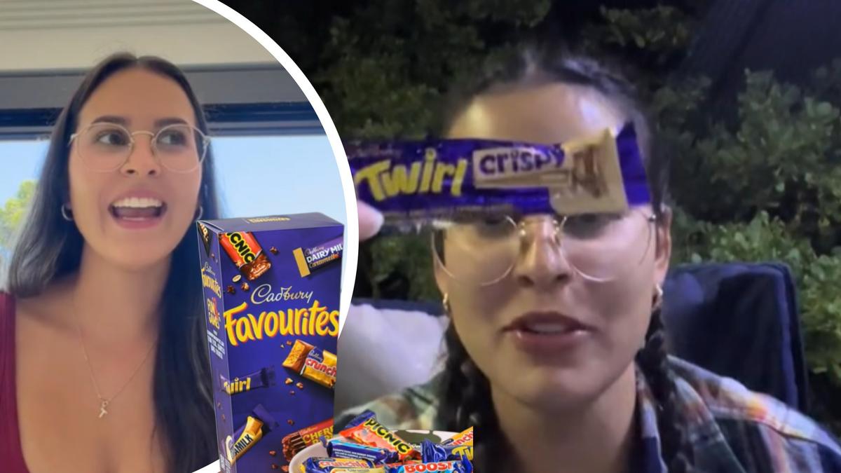 Cadbury Favourites: WA woman goes viral on TikTok mystified by chocolate wrappers filled with ‘weird’ paper