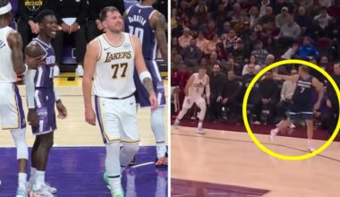 Dennis Schroder suspended for attempting to strike Luka Doncic in hallway after game, details, Joe Ingles, Minnesota Timberwolves v Cleveland Cavaliers, scores, results, highlights, latest news