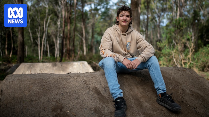 Tasmanian teen Zeke Woolcock says building bike jumps taught him leadership, and researchers agree