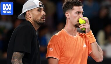 Nick Kyrgios and Thanasi Kokkinakis lose first round Australian Open men's doubles clash