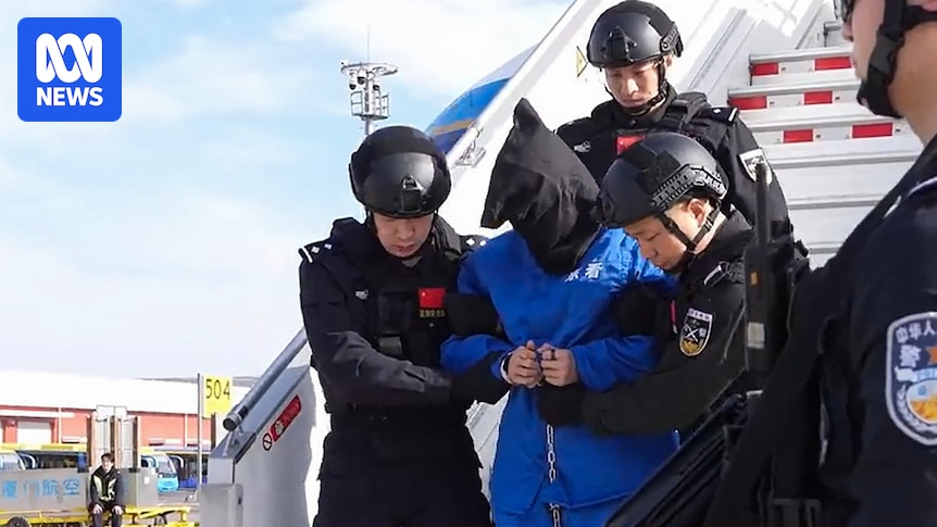 Accused scam kingpin Chen Zhi arrives in China after extradition from Cambodia