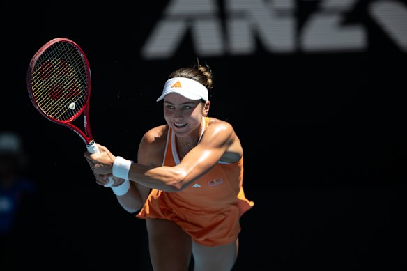 Iva Jovic’s star is on the rise in world tennis.