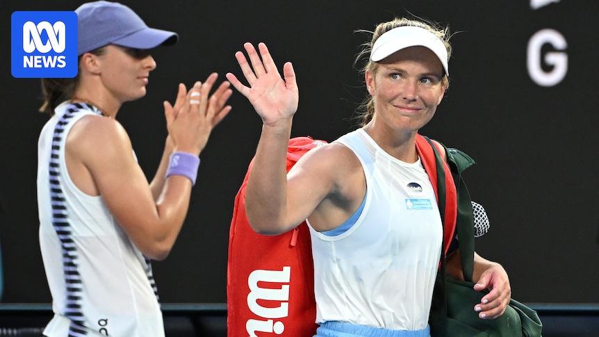 Maddison Inglis exits Australian Open after loss to Iga Świątek in fourth round