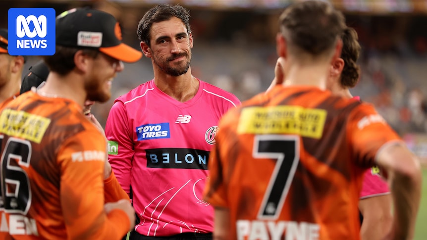 Mitchell Starc shoulder injury concerns Sydney Sixers after BBL qualifier loss to Perth Scorchers