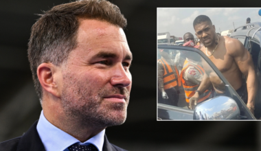 Eddie Hearn gives update on boxing return after tragic car crash that killed two friends