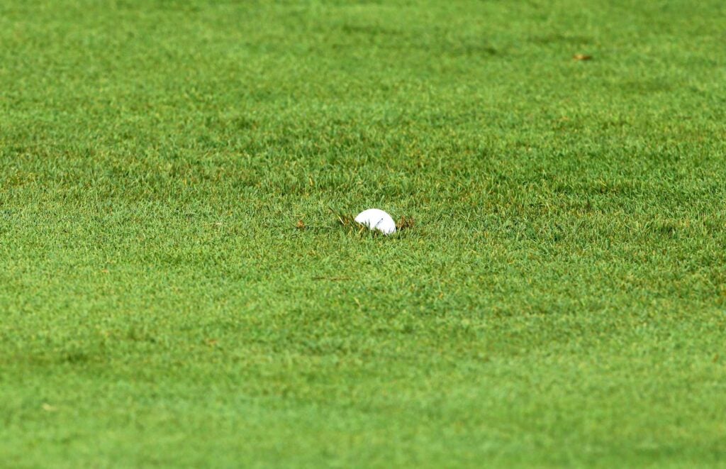 embedded ball relief