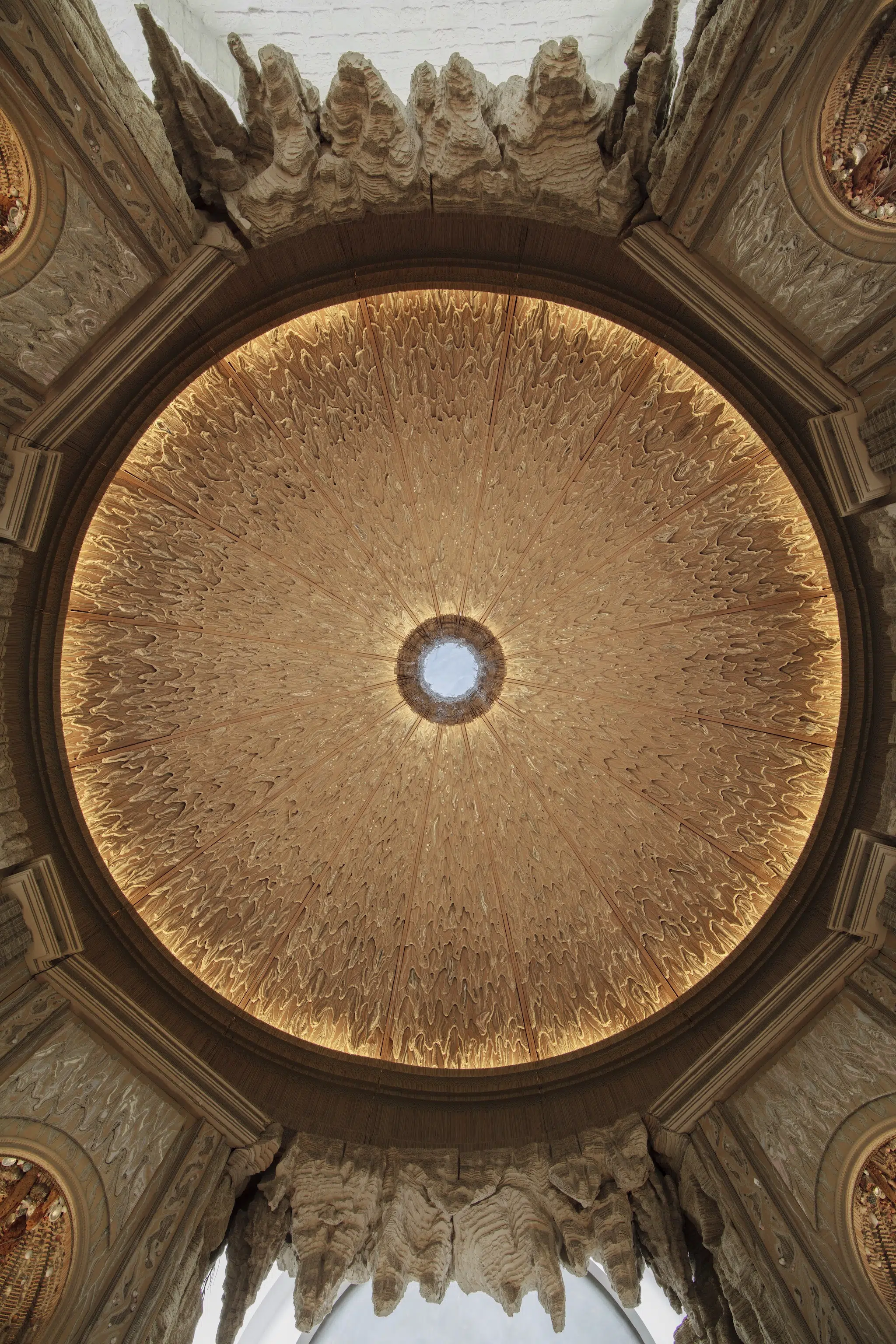 Installation view of ‘Grottesco,’ currently open at le Grand Palais in Paris, France. (Courtesy le Grand Palais)