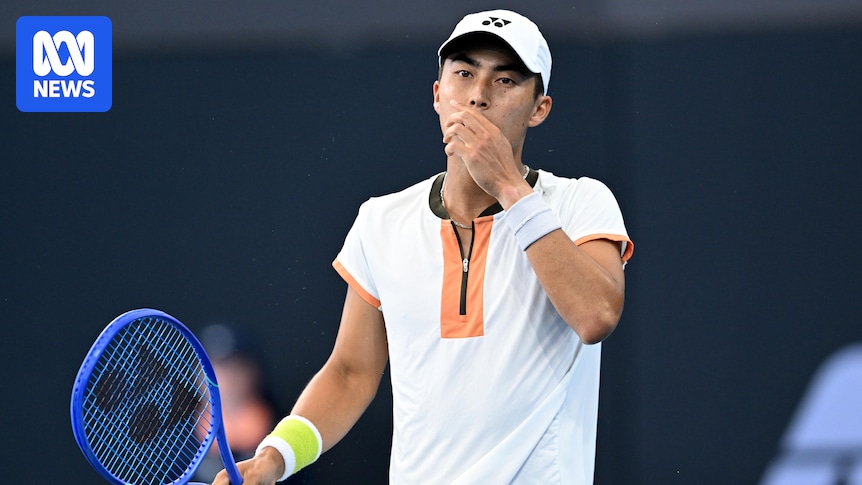 Rinky Hijikata suffers three-set loss against Giovanni Mpetshi Perricard at Brisbane International