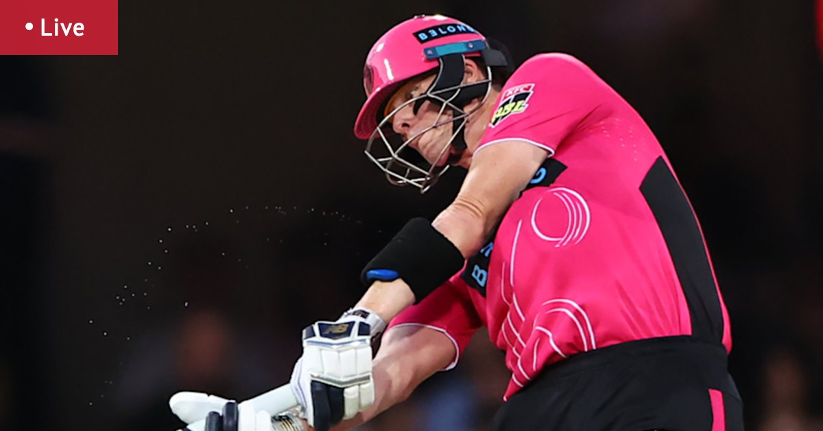 Sydney Sixers v Hobart Hurricanes, live coverage, start time, how to watch, team lists