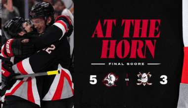 At the Horn | Sabres 5 - Ducks 3