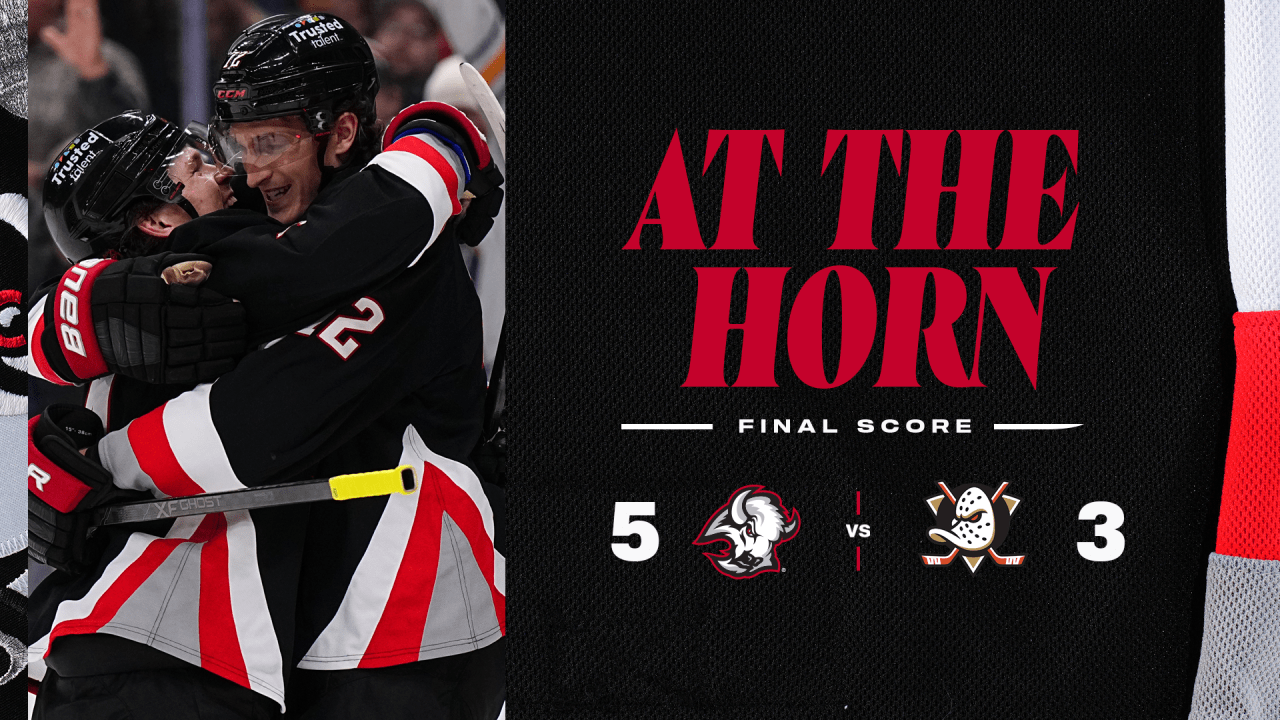 At the Horn | Sabres 5 - Ducks 3