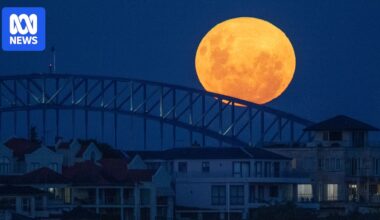 The moon will loom extra large tonight — but it's not a supermoon