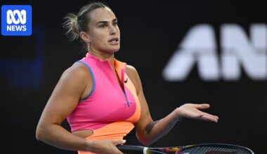 Aryna Sabalenka advances to Australian Open second round at Melbourne Park