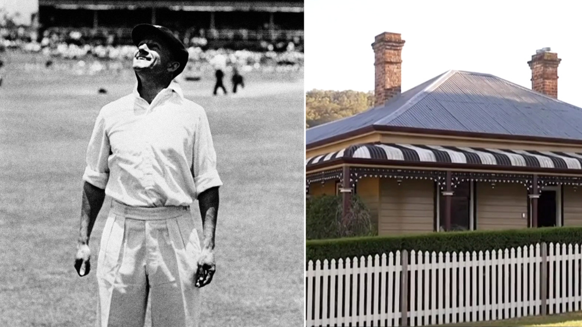 Cricket legend Don Bradman's childhood home opens for overnight stays in Bowral, NSW