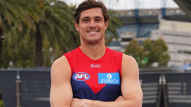 Jack Steele in the red and the blue.