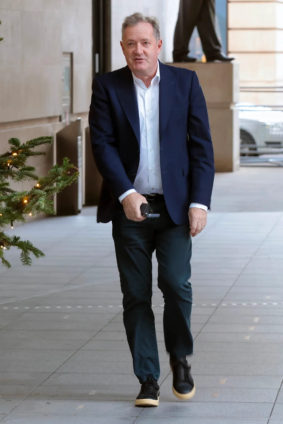 He fell and broke his femur, necessitating the hip replacement surgery. ZUMAPRESS.com