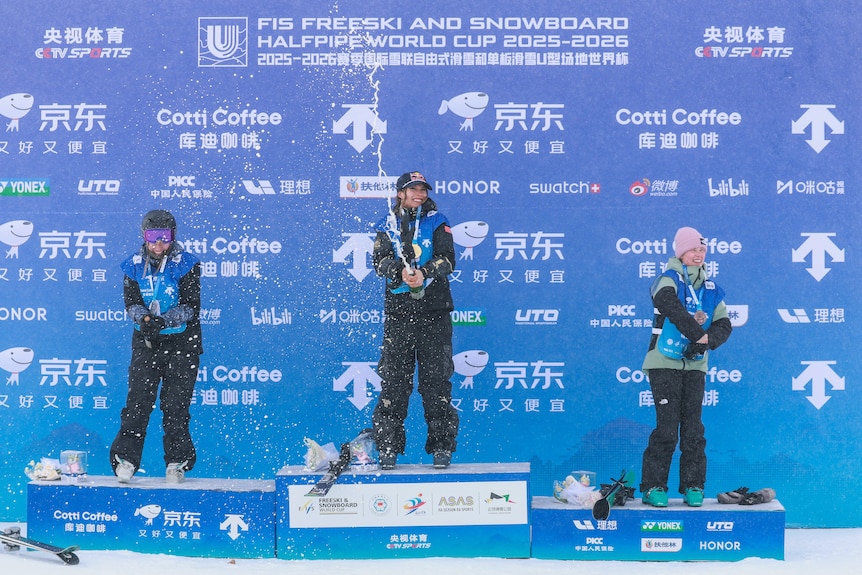 The Secret Garden podium