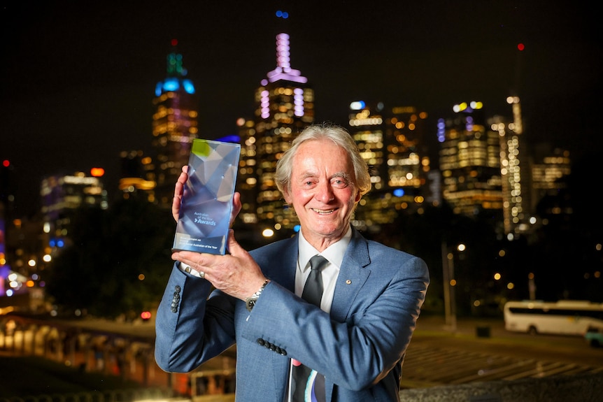Victorian Senior Australian of the Year Bryan Lipmann.