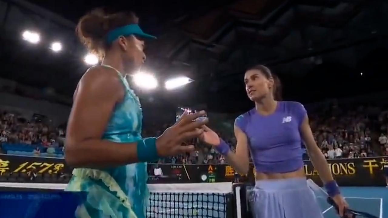 Naomi Osaka and Sorana Cirstea angry war of words after second round match, video, highlights, what did she say