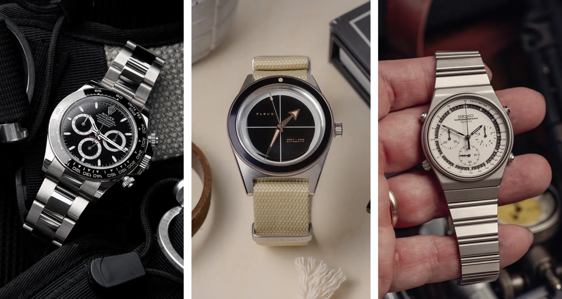The three watches Tom wore most in 2025 are…