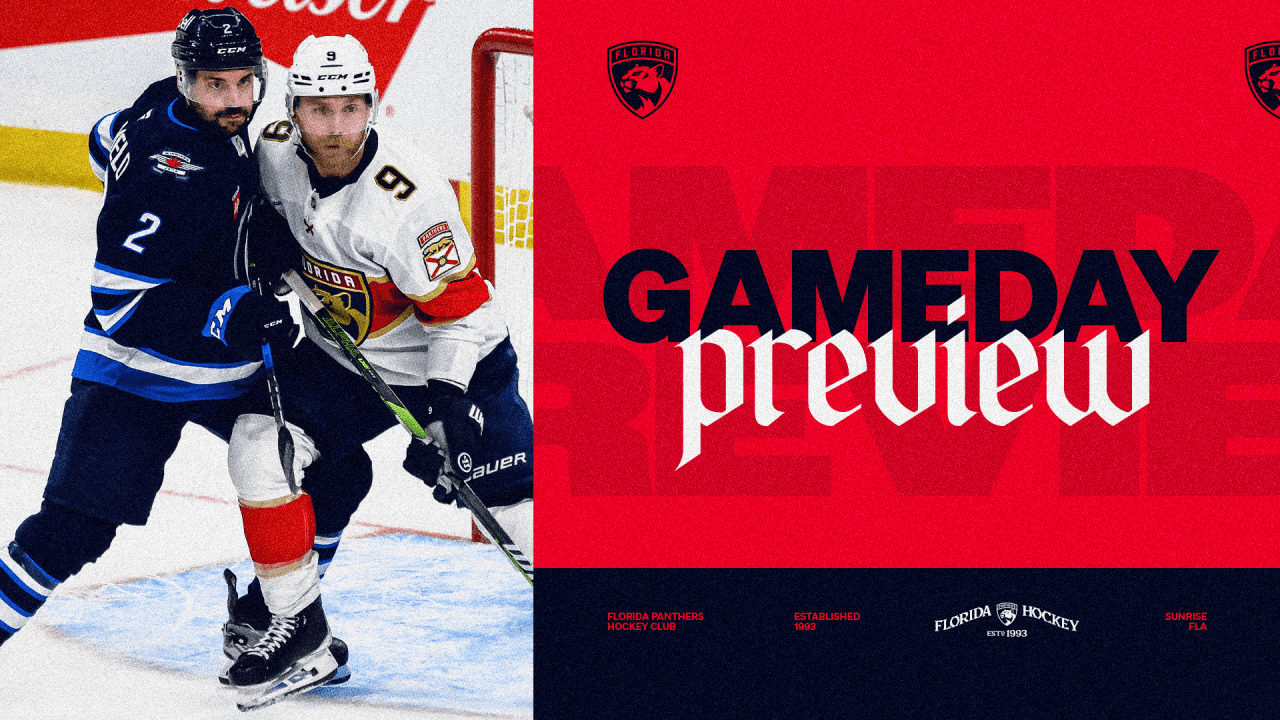 PREVIEW: Panthers start three-game road trip in Winnipeg