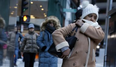 How the polar vortex and warm ocean are intensifying a major US winter storm