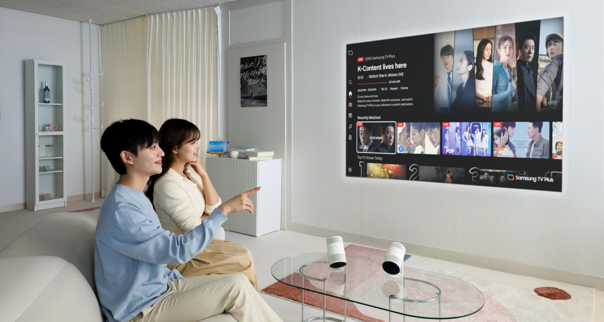 Samsung unveils the AI-powered portable projector, the Freestyle+ ahead of CES 2026