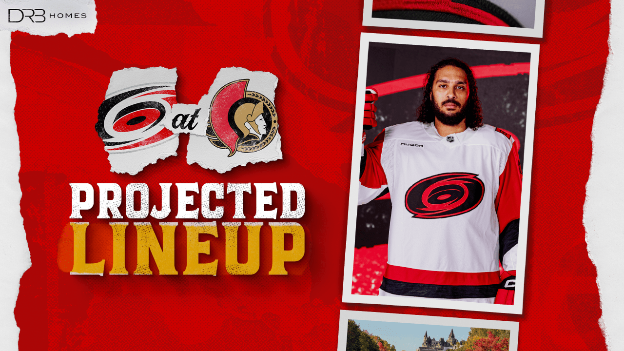 Projected Lineup: January 24 at Ottawa