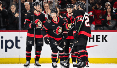 Senators get 2 quick goals in 1st, defeat Canucks to end 4-game skid