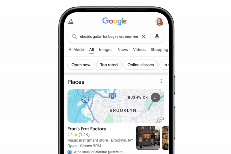 Gemini shopping feature