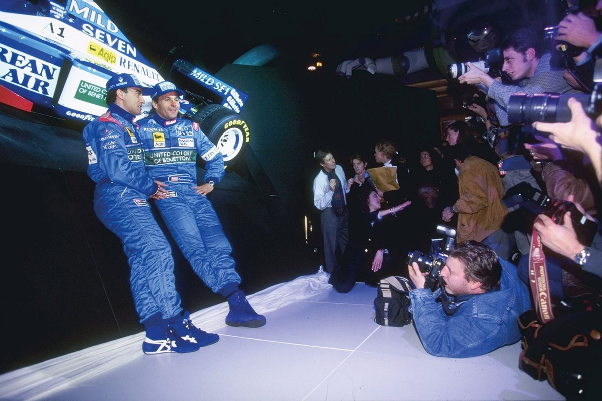 When Benetton never failed to make its annual F1 car launch an experience to remember