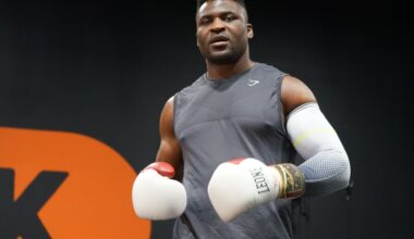 When is Francis Ngannou next fight?